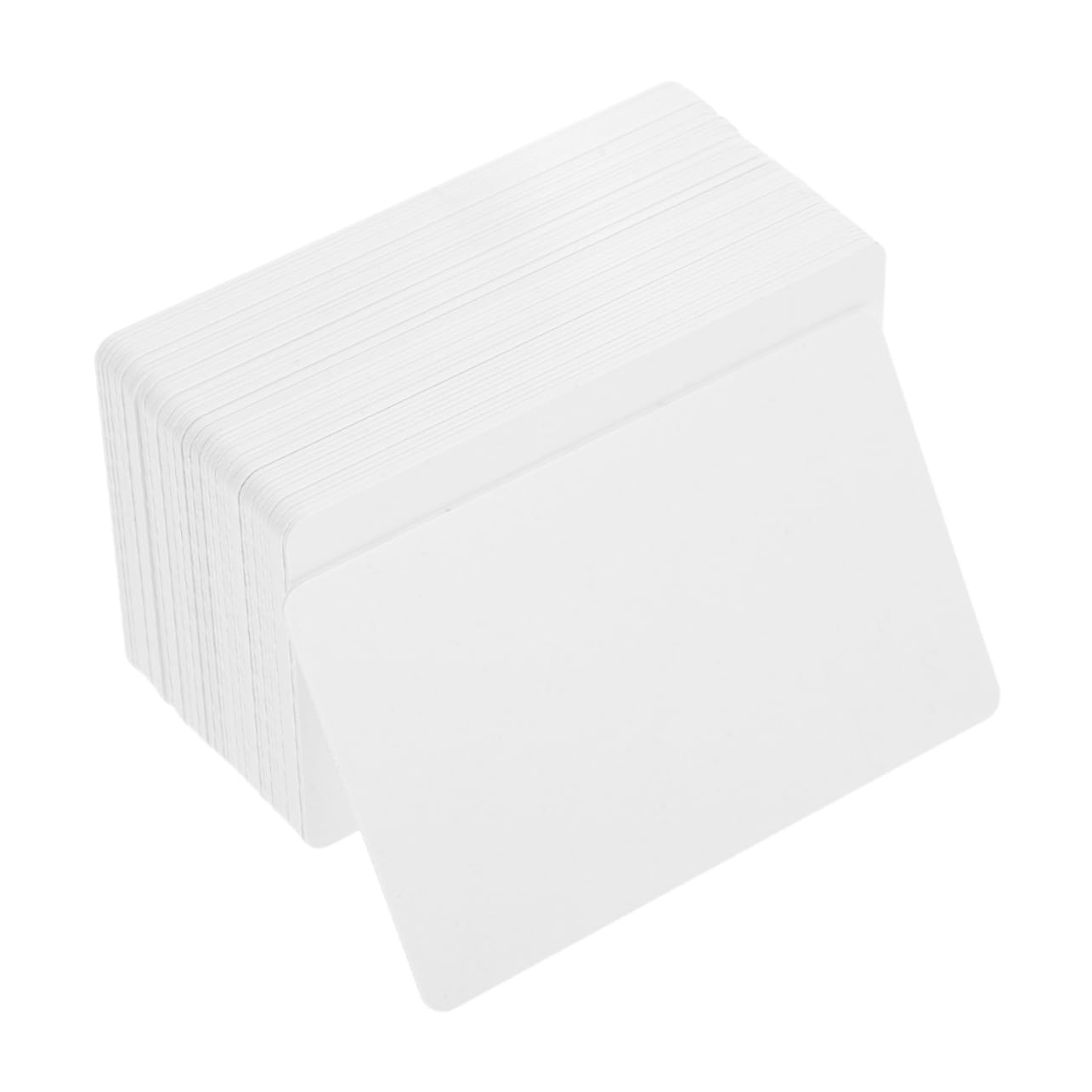 Cartes PVC vierge double face lot de 100 pour impression plastique - 8
