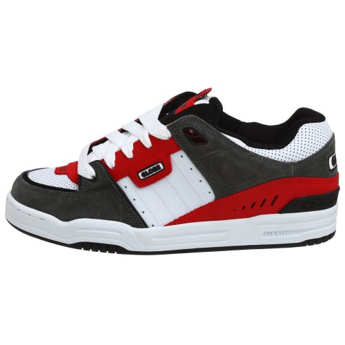 Image of Globe Men's Fusion Sneaker,Charcoal /True Red,14 M US