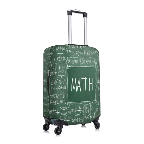 Luggage Covers For Suitcase Formulas Shapes Theory Math Lesson Word Print Suitcase Cover Elastic Luggage Covers Suitcase Protector 18-32 Inch3