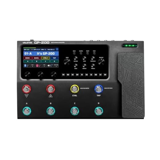 VALETON GP-200 - Modelado HD Multiefecto e interfaz de audio USB