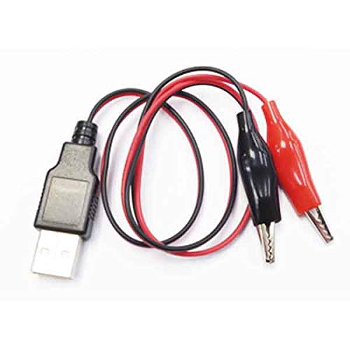 Amazon.co.jp: USB2.0/タイプA(オス)→ワニ口クリップ変換ケーブル/0.5