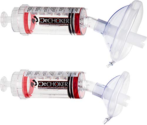 Image of DeCHOKER Anti-Choking Device for Adults (Ages 12 Years and up) and Toddlers (Ages 1-3 Years), Pack of 2