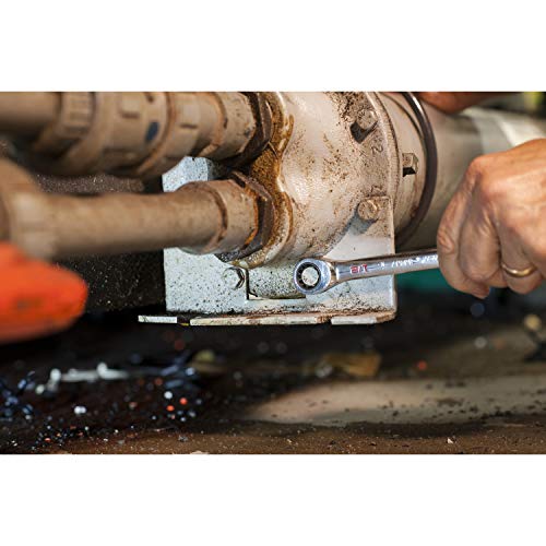 Gearwrench 17Mm 120X Universal Spline Xl Gearbox Flex Head Ratcheting Wrench - 86117 #TOP3