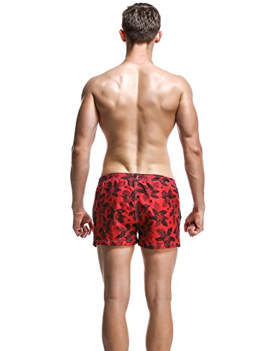SEOBEAN Mens Sport Swimwear Trunk Boxer Beach Boardshorts3