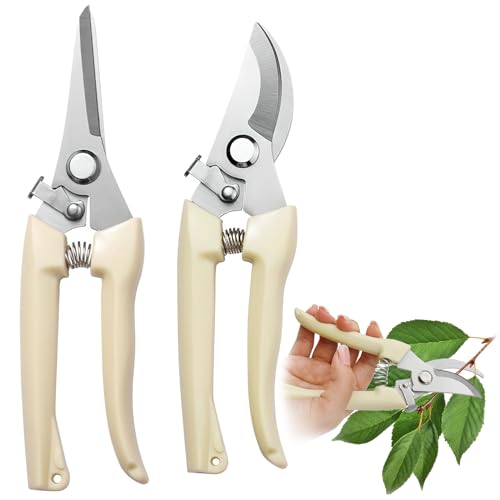 SilverChry Pruning Shears x 2pcs, Gardening Pruning Shears, Branc...
