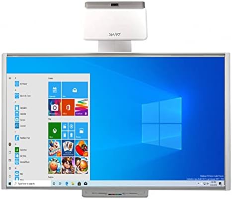 SMART Board displaying Windows desktop