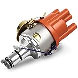Vacuum Advance Distributor with Cap & Rotor Compatible with Volkswagen Beetle Campmobile Fastback Karmann Ghia...