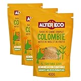 ALTER ECO - Sucre de Canne de Colombie - Sucre Complet Bio et Équitable - Origine Colombie...