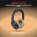 Zamienne nauszniki premium do słuchawek Bose QuietComfort 35 ii / QC35 / QC25 / QC2 / QC15 / Ae2 / Ae2i / Ae2w / SoundTrue & SoundLink, beżowe