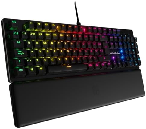 NEWSKILL Serike V2 Teclado mecánico Full Layout RGB con switches ...