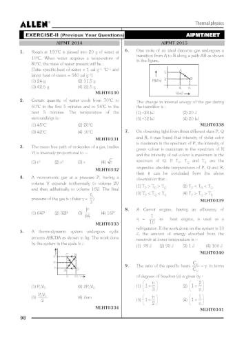 Image of ALLEN PHYSICS NEET-UG Study Material Package for 11th, 12th & 12th Passed with Solutions (Set of 8 Modules) in English