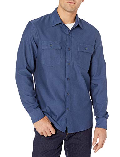 Goodthreads Men's Standard-Fit Long-Sleeve Plaid Herringbone Shirt - Image 3