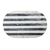 Diseño danés Bloomingville Tabla de cortar de mármol.