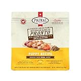Primal Freeze Dried Puppy Dog Food, Pronto Mini Nuggets; Scoop & Serve, Complete & Balanced Meal; Also Use As Topper or Treat; Premium, Healthy, Grain Free, High Protein Raw Dog Food (16 oz)