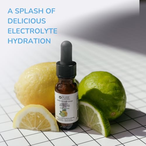 Image of Pure Inventions - Water Enhancer Drops - Delicious, Refreshing Sugar-Free Electrolyte Drops, Antioxidant Vitamin C Support, Zero Calories, No Artificial Sweeteners, Lemon Lime, 12 Servings