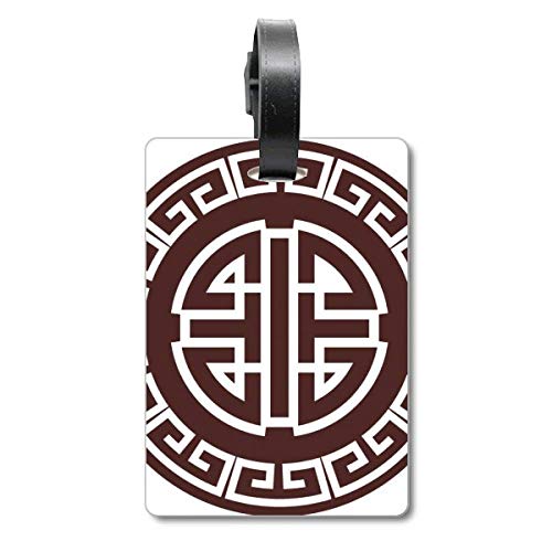 Symbole Chinois pour Valise de Voyage - Finition Premium pour Bagagerie Élégante