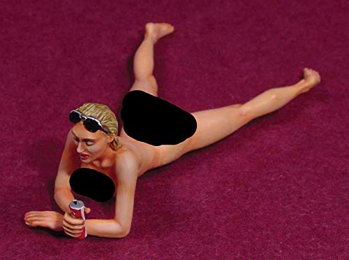 XINGCHANG 1/35 Resin Figure Model Kits Beach Queen Unmontiert unbemalt