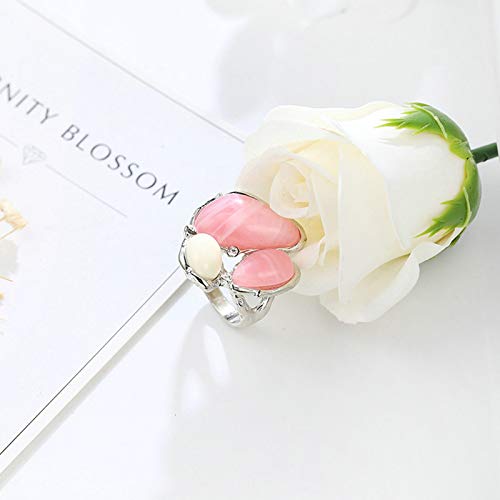 Epinki Anelli di Fidanzamento per Donna, Vintage