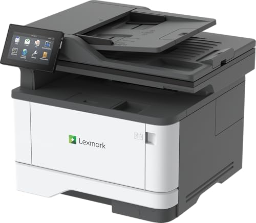 Lexmark MX432adwe Monochrome Laser Printer, Integrated Duplex, Recommended Monthly Page Volume: 800-8,000 Pages, Print Speed: Up to 42 ppm (29S8100)