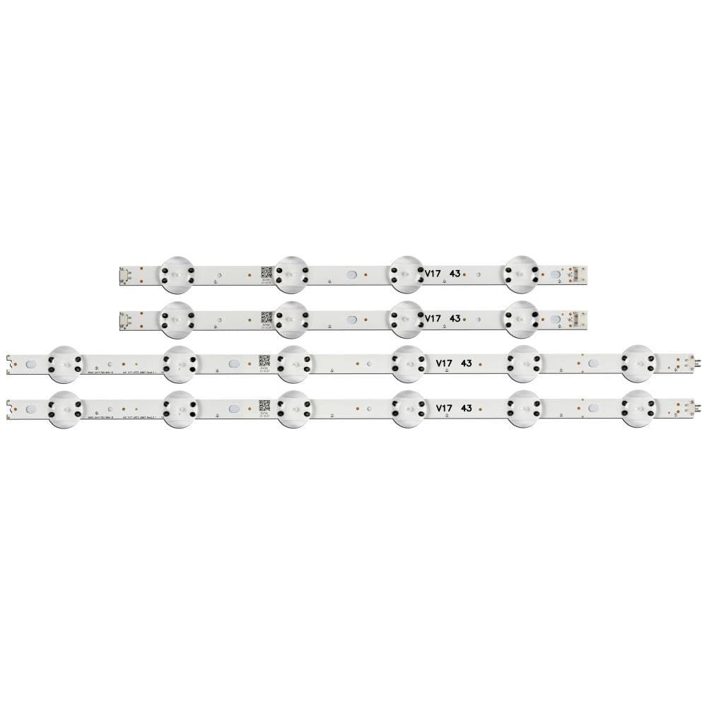 Tira de LED 43 V17 ART3 2867 Compatible con TV de 43 "43UJ6525 43UJ6565 43UJ6519 43UJ6510 43UJ6680 43UJ6500 6916L-2867A 2867B LC430DQE(FLM1)