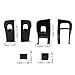 X AUTOHAUX 1 Set Car Automobile Interior Door Window Control Panel Cover Door Lock Switch Button Trim for Tesla Model 3 for Tesla Model Y
