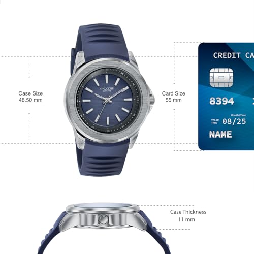 Image of Sonata Poze 9 with Quartz Analog with Silicon Strap Watch for Men