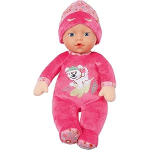 BABY born Sleepy voor baby’s – Een 30cm pop met zacht lichaam met geïntegreerde rammelaar – Geschikt vanaf de geboorte…