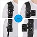 Taisioner Backpack Strap Shoulder Chest Mount Compatible with GoPro AKASO Insta360 OSMO Action Sport Camera for Climbing Walking on Foot Recording Accessories (Improved Version)