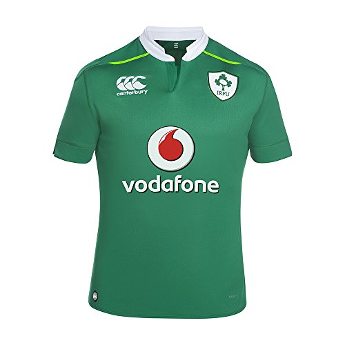 Canterbury Vapodri+ Maillot Domicile de l’équipe de Rugby d’Irlande Saison 2016/2017 – Vert bosphore Large Bosphorous Green