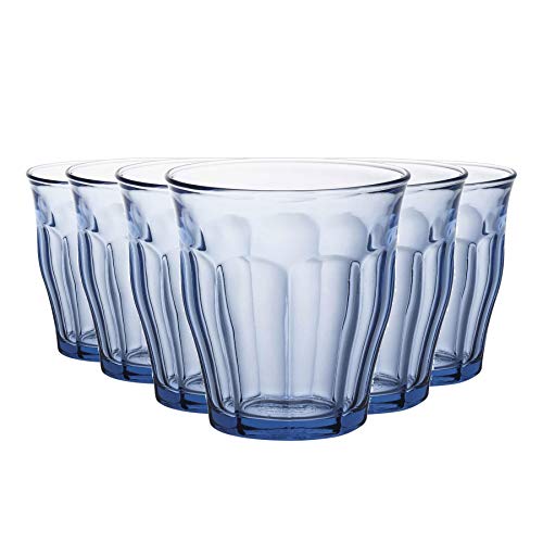 Duralex Picardie - Trinkgläser - Marineblau - 220 ml - 6 Stück – Ansicht 1