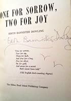 One for Sorrow, Two for Joy B000JOPGNI Book Cover