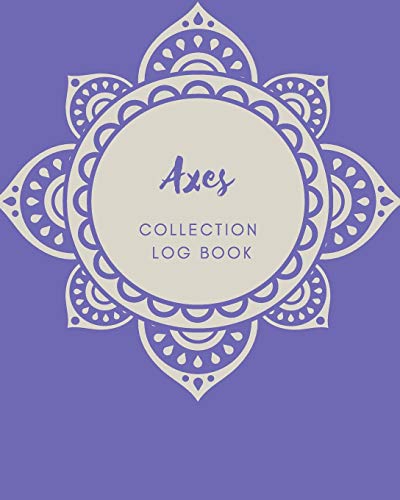 Axes Collection log book: Keep Track Your Collectables ( 60 Sections For Management Your Personal Collection ) - 125 Pages , 8x10 Inches, Paperback image 3