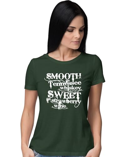 Go All Out Womens Smooth As Tennessee Whiskey T-Shirt2