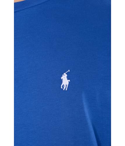 Image of POLO RALPH LAUREN Men's Classic Fit Jersey Crewneck T-Shirt New Iris Blue MD