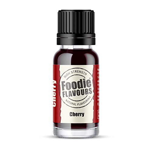 Foodie Flavours Natural Cherry Flavouring, High Strength - 15ml