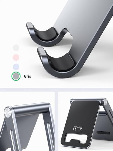 Support téléphone bureau ajustable UGREEN compatible iPhone 16 et Galaxy S24