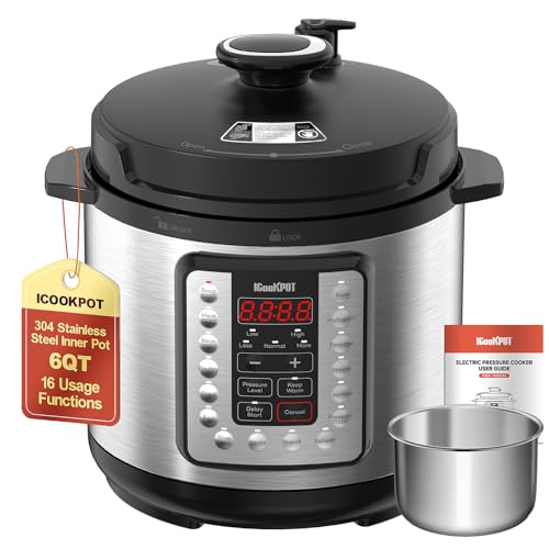 6-Quart Multi-Cooker Electric Pressure Cooker YA600(20)A