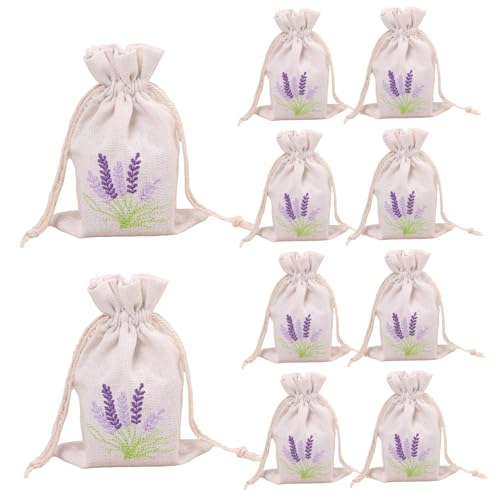 Bolsitas Sachet Caja 10pcs 14x10cm Lila Rústica miniatura 1