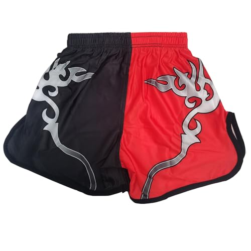 Image of Kids Boys Muay Thai Shorts Boxing Kickboxing MMA Club Training Competitions Athletic Trunk