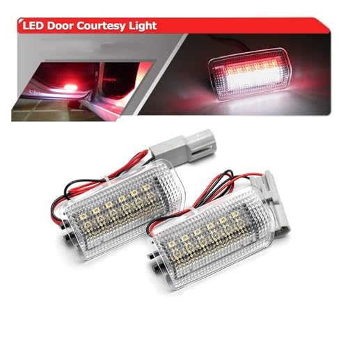 Luces LED matricula y puertas para Toyota Land Cruiser Prado 150 y Camry 2