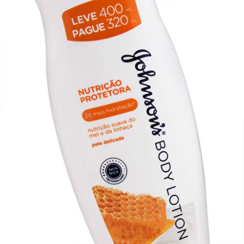 Hidratante Corporal Nutrição Protetora, Johnson's, 400ml