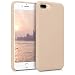 kwmobile TPU Silicone Case for Apple iPhone 7 Plus / 8 Plus - Soft Flexible Rubber Protective Cover - Mother of Pearl