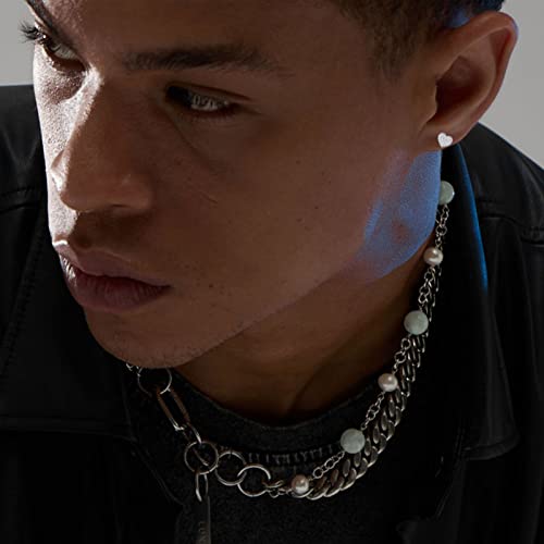 Bbl Iced Out Stud Earrings For Women Men Screw-Back Stud Earrings S925 Sterling Silver Hypoallergenic Cz Heart Stud Earrings 18K Gold Plated Aretes Para Hombre Hi Hop Ear Studs For Girls Womens Jewelry #TOP4