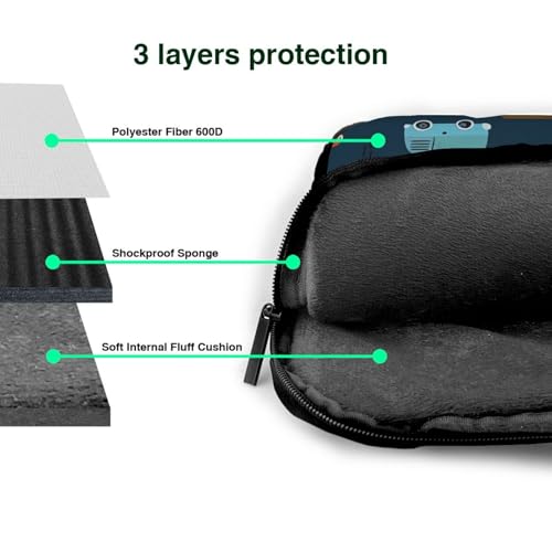 Maletín para portátil impermeable de 14 pulgadas miniatura 5