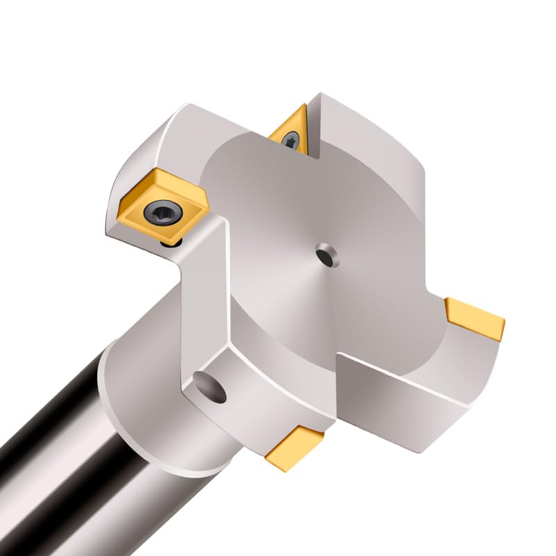 Fresadora con ranura en T HTS, fresa ranurada de disco de tres lados, soporte de inserción CCMT, fresadora CNC con ranura Trapezoidal, 1 ud.(HTS45-H10-C20-150-4T)
