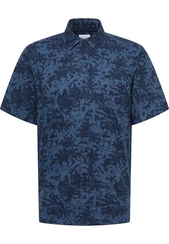 Chemise Mustand Darien pour homme en coton bleu casual