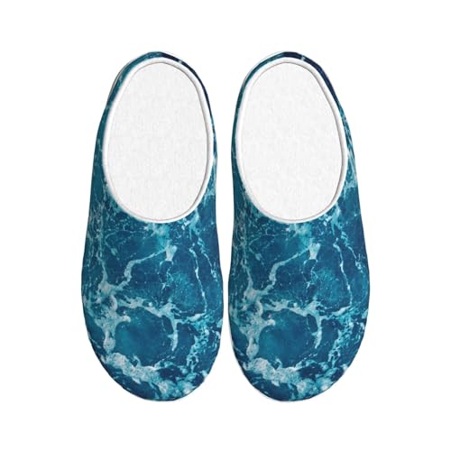Pantoufles anti-boulochage lavables avec semelle TPR durable