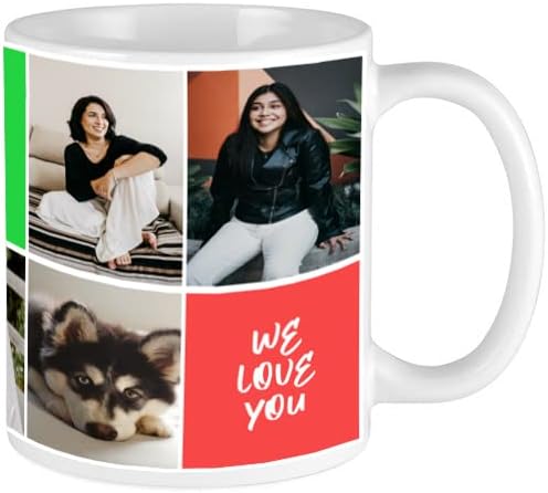 Custom Mug - Personalized Coffee Mug - Custom Cup with Pictures, Names, Text, Photos, Logos - 11, 15, and 20 oz with Color Options - Image 4