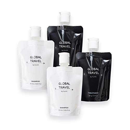 GLOBAL TRAVEL(O[ogx) Vv[ 90ml×2 & g[gg 90g×2 gxZbg sp dΉ (180ml+180g)