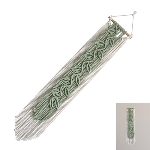 Boho Macrame Wall Hanging â€“ Woven Yarn Tapestry, Deco